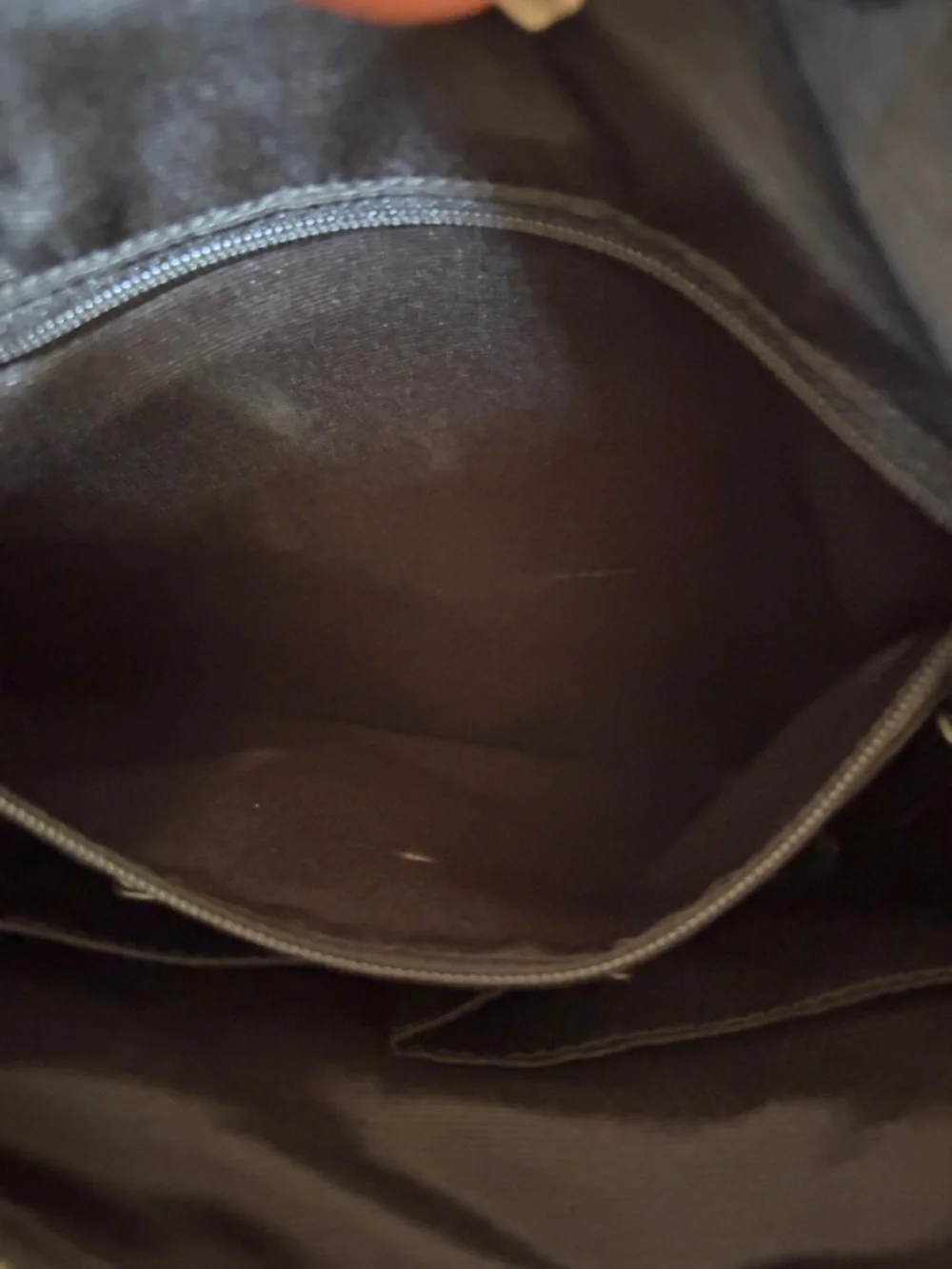 Coach Black and Khaki Signature Canvas Shoulder Bag - Picture 5 of 6